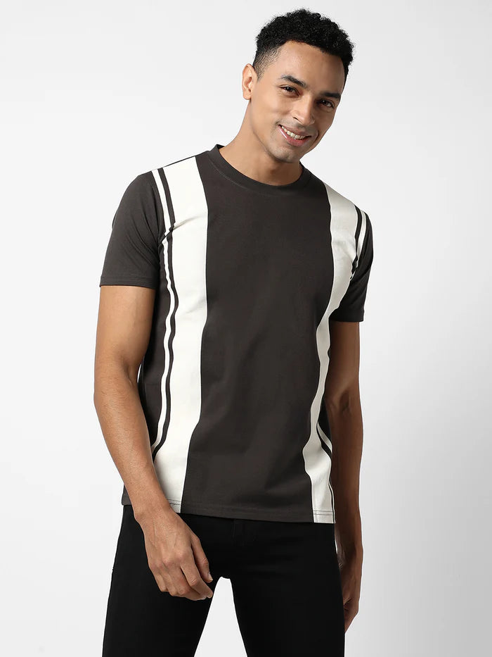 BOLD HORIZON COLOURBLOCK T-SHIRT