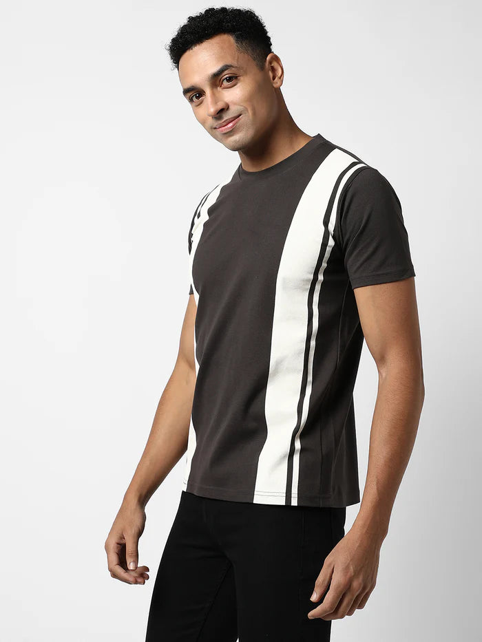 BOLD HORIZON COLOURBLOCK T-SHIRT