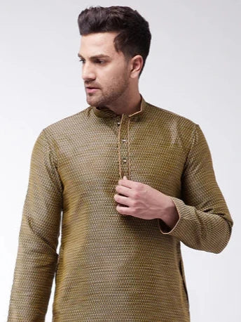 ROYAL BLACK BANARASI KURTA