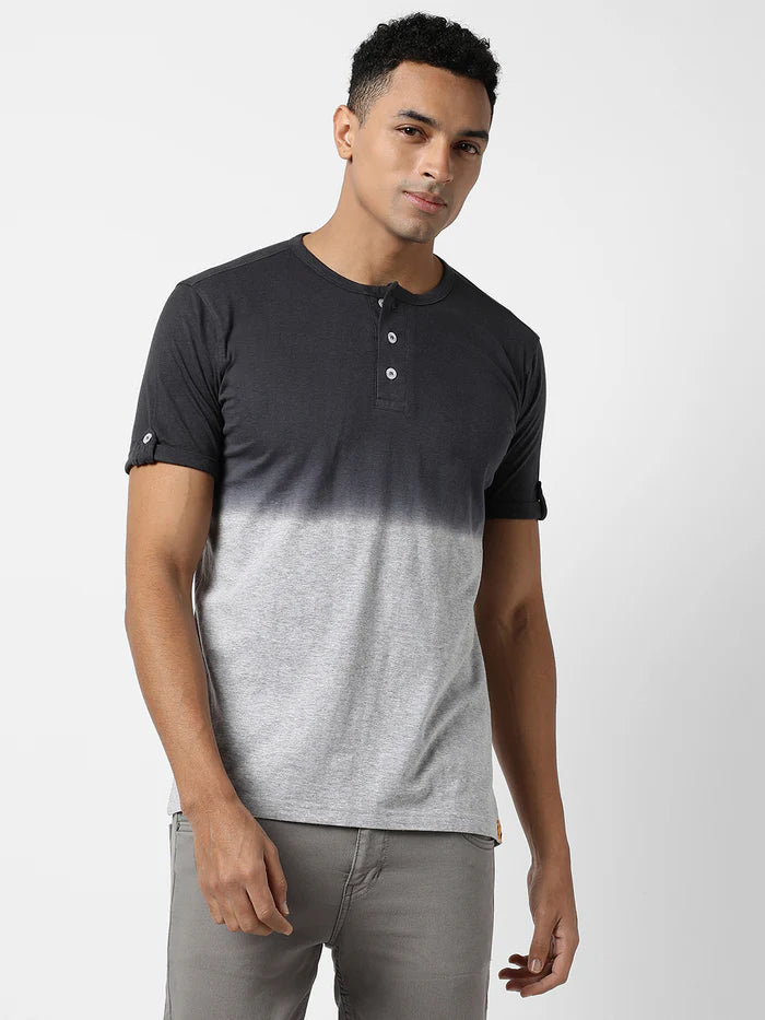 VIBRANT EDGE COLOURBLOCK T-SHIRT
