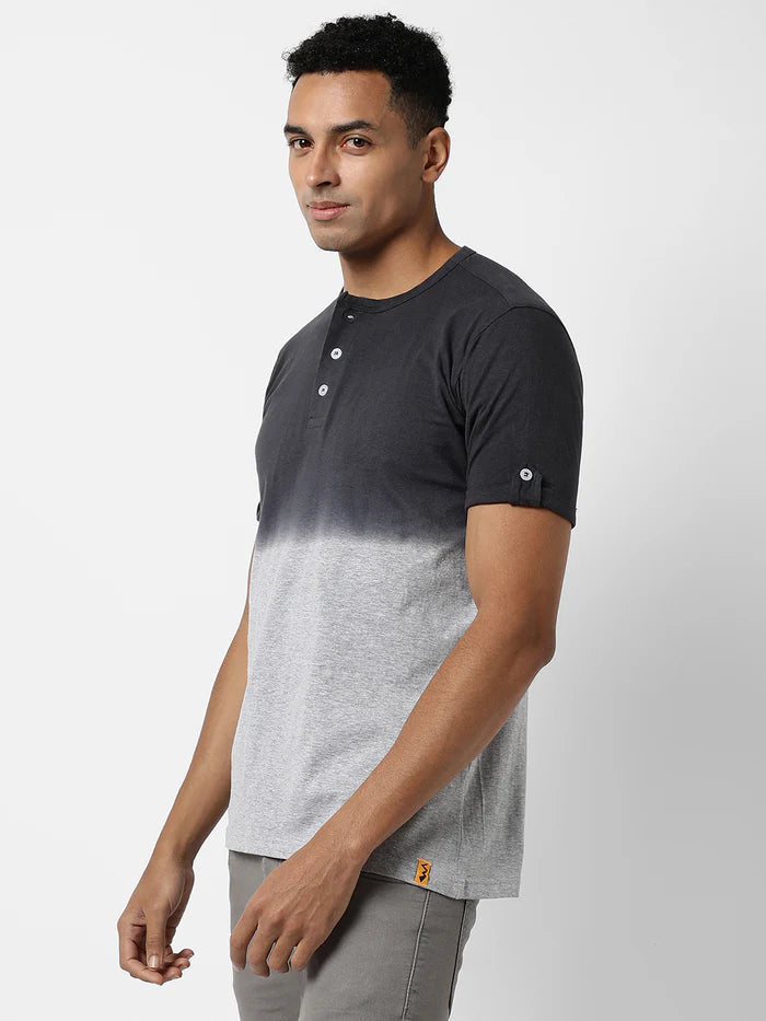 VIBRANT EDGE COLOURBLOCK T-SHIRT