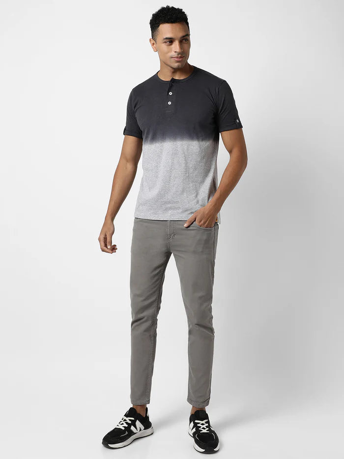VIBRANT EDGE COLOURBLOCK T-SHIRT